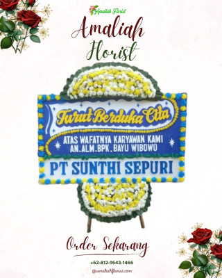 Papan Bunga Duka di Kao Utara