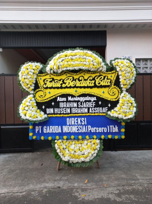 Papan Bunga Duka di Kao Utara