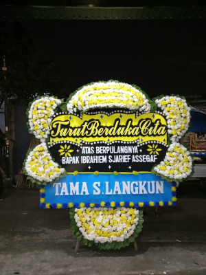 Papan Bunga Duka di Kao Utara