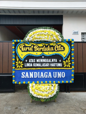 Papan Bunga Duka di Kao Utara